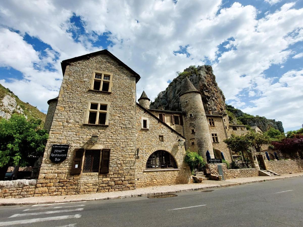 Hotel-Restaurant Le Manoir De Montesquiou La Malène Exterior foto